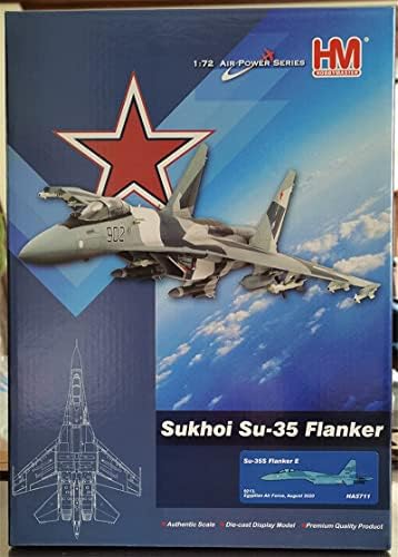 hobi için Ana Su-35S Flanker E 9213 Mısır Hava Kuvvetleri Ağustos 2020 1: 72 Uçak Önceden İnşa Edilmiş Model