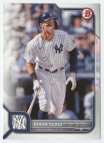 2022 Bowman 2 Aaron Yargıç New York Yankees MLB Beyzbol Ticaret Kartı
