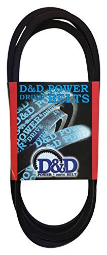 D & D PowerDrive SPZ725 V Kayış, 10 x 725 mm LP, SPZ Kayış Kesiti, 725 mm Uzunluk, Kauçuk