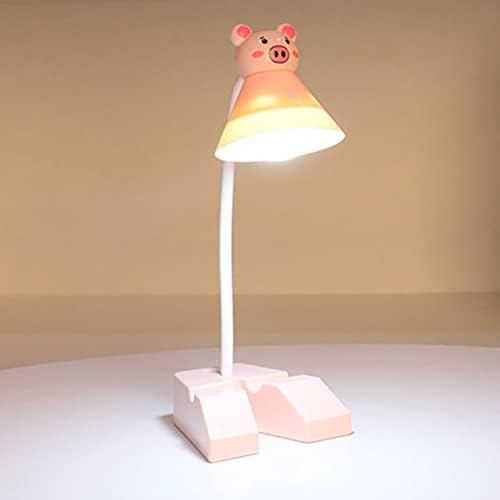 SOLUSTRE Led Masa Lambası Mini LED masa lambası Kawaii Okuma Lambaları Masa Gece Lambası Yatak Odası için Çocuk Karikatür