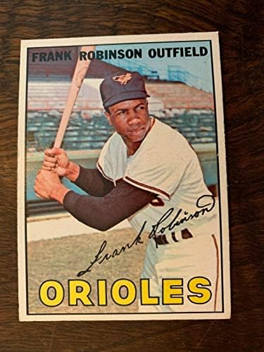 1967 Topps 100 Frank Robinson Baltimore Orioles Beyzbol Kartı Nm-Slabbed Beyzbol Kartları
