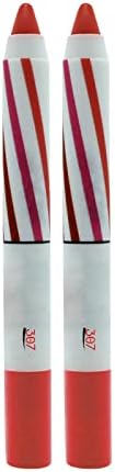 2 adet Ruj kalemi Dudak Kalemi Kadife İpek Dudak Parlatıcısı Makyaj Uzun Ömürlü Lipliner Kalem Seksi Dudak Rengi