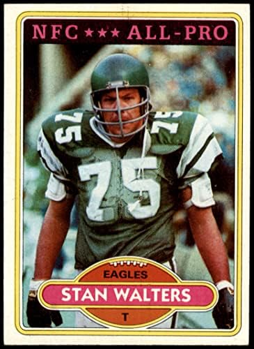 1980 Topps 50 Tüm Profesyonel Stan Walters Philadelphia Kartalları (Futbol Kartı) ESKİ/MT Eagles Syracuse