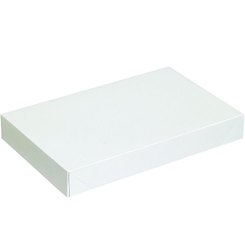 Ortaklar Marka PAB15092W Giyim Kutuları, 15 x 9 1/2 x 2, Beyaz (100'lü Paket)