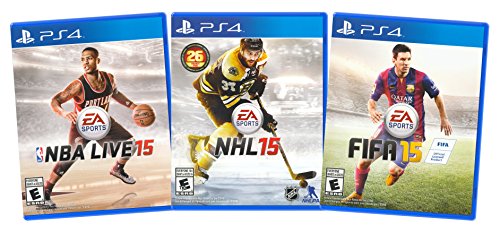 EA Sports Değer Paketi: NBA Live 15 / NHL 15 / FIFA 15 (3'lü Paket) (Playstation 4)