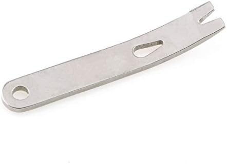 E-üstün Cep Krank Kazayağı 2 ADET 76x12. 5mm Paslanmaz Çelik Mini levye Survival Kazıyıcı Açacağı EDC Anahtarlık