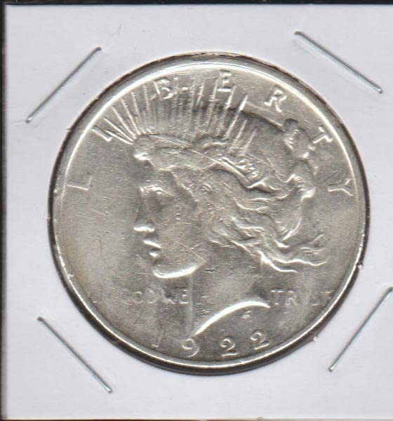 1922 D Barış (1921-1935) (%90 Gümüş) 1 $Çok İyi