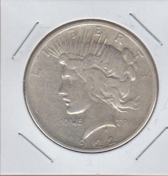 1922 Barış (1921-1935) (%90 Gümüş) 1 $Çok İyi