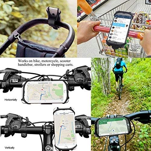Motosiklet Dağ Yolu Bisikleti için Agoz iPhone Bisiklet Montajı, Apple iPhone 14 için Cep Telefonu Tutucu Gidon Beşiği,
