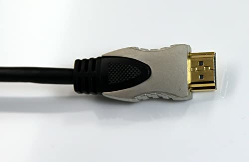 1 Adet Premium HDMI Kablosu 10ft 1600p, PS3 ile Uyumlu Xbox HDTV Metal ile uyumlu