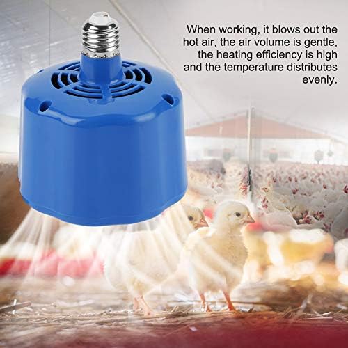 100-300W ısıtma Lambası, ASHATA Güvenli Tavuk Kümesi Pet ısıtıcı Hayvancılık ısı lambası Aracı, Yetiştirme Isıtma