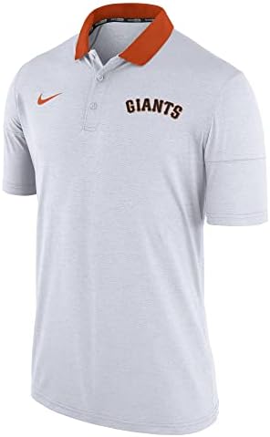 Nike Erkek San Francisco Giants GM Touch Polo-Funda Beyazı (XXX-Büyük)
