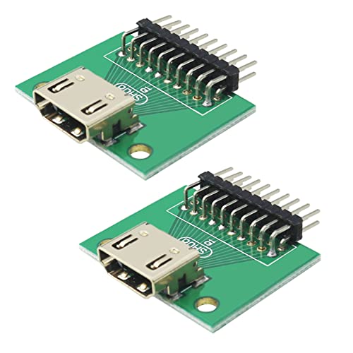 Teansic 2 ADET Tip A PCB Test Soketi ile 2.54 Pitch 19 pin Header Test Kartı USB-A Dişi Test Kartı