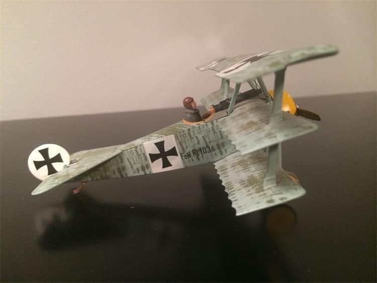 Atlıkarınca Fokker Dr. 1 TRİPLANE LUFTSTREİTKRAFTE JASTA 10, SOMME, Fransa 1917 Sınırlı Sayıda 1/48 DİECAST Uçak