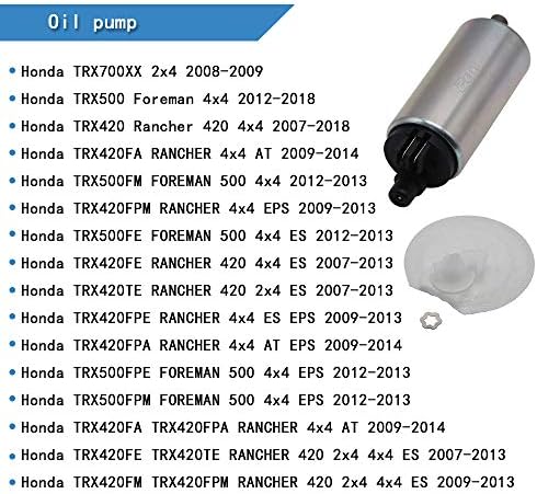 Benzinli Yakıt Pompası Honda Honda için 16700-HP5-602 16700-HP5-601 Honda TRX700XX 2x4 TRX420 Çiftlik Sahibi 420