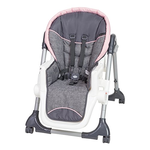 Baby Trend Yemek Zamanı 3'ü 1 Arada Mama Sandalyesi , Yıldız Işığı Pembesi, 37 x 22,75 x 42,75 inç (1'li Paket)