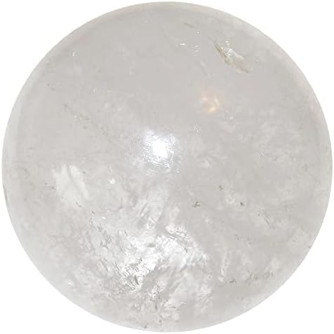 Saten Kristaller Bulut Kuvars Küre Beyaz Dahil Kristal Top 3.0-3.25 İnç