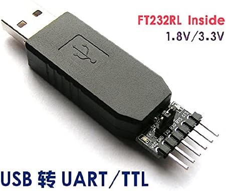 Q - BAIHE FT232RL USB Seri Port USB TTL 1.8 V 3.3 V Arduino Android USB Kablosu ve Dupont Tel ile