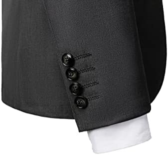 Erkek Ceket Rahat 2 Düğme Tek Göğüslü Takım Elbise Ceket Modern Düğün Smokin Blazer