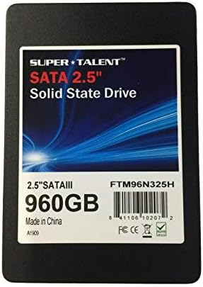 Süper Yetenek TeraNova SSD 960 GB SATA3 2.5 Katı Hal Sürücü FTM96N325H
