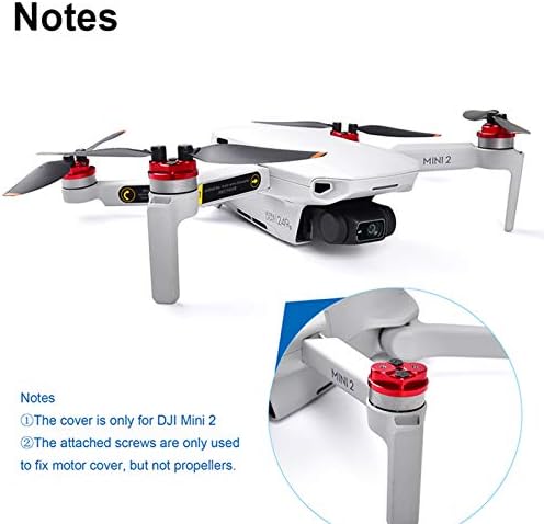 GoolRC Drone Motor Kapağı Kapağı Koruyucu Kiti Çizilmez DJI Mini 2 ile Uyumlu