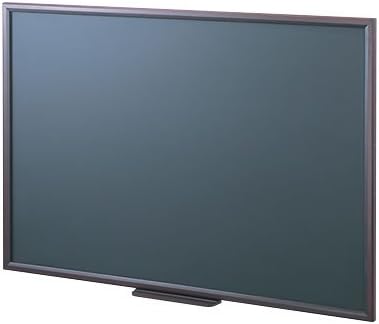 Nakabayashi WCF-9060D Ahşap Kara Tahta, Büyük, 35,4 x 23,6 inç (900 x 600 mm), Siyah