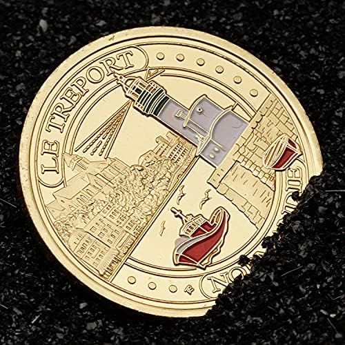 İdari Bölümü Fransa Letrepol Koleksiyon Altın Kaplama Hatıra Parası Renkli hatıra parası