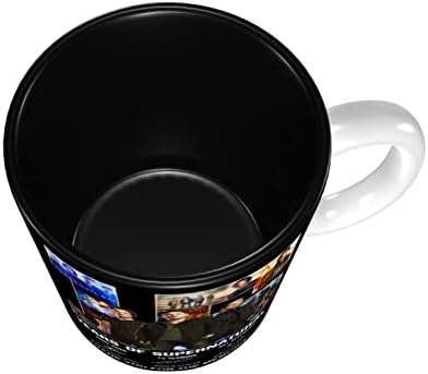 Cappuccino, Latte veya Sıcak Çay için Kupa Kahve Seramik Kupa, 14oz