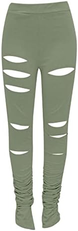 MIASHUI Pantolon Takım Elbise Kadınlar için Rahat Kadın Düz Renk Yüksek Bel İnce rahat pantolon Elastik Esneklik
