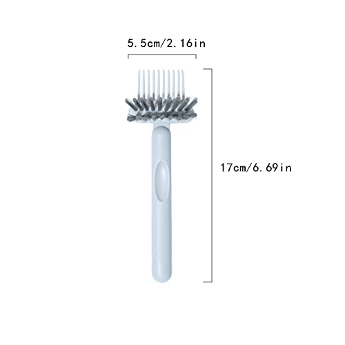 Tarak Temizleme Fırçası Saç Fırçası Temizleyici Aracı Tarak Temizleme Saç Fırçası 2 İn 1 Saç Fırçası Temizleme Aracı