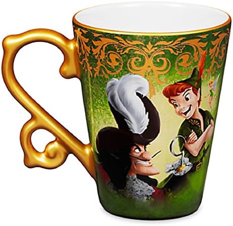 Peter Pan ve Kaptan Kanca Masal Kupa Disney Mağazası Tasarımcı Koleksiyonu