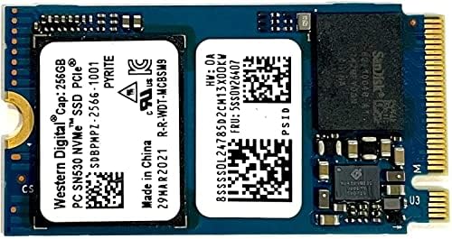 Oydısen WDc 256 GB M. 2 PCI-E NVME Dahili SN530 Katı Hal Sürücü 42mm 2242 Form Faktörü M Anahtar, OEM Paketi