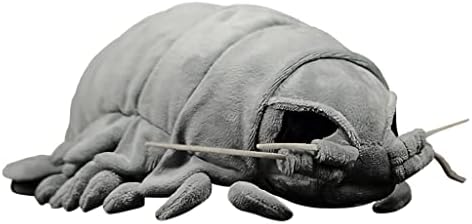 Nohito 11.8 Gerçekçi Gri Dev İzopod Peluş oyuncak Deniz Yaşamı Dolması Hayvan Böcek Simülasyon Solucan Bit Yastık