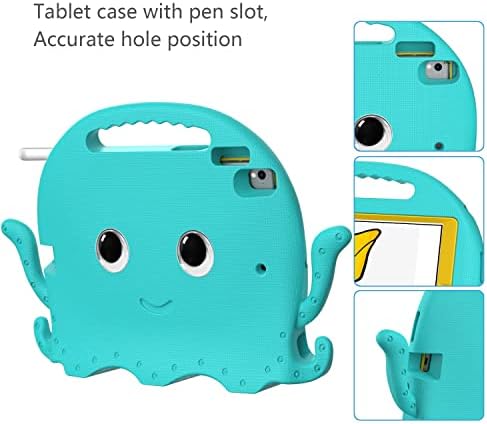 Tablet PC Kılıf Çanta Çocuk Kılıf için Yeni iPad 9.7(2017)(2018)kolu ile Tampon / Koruyucu Çocuk Geçirmez Standı