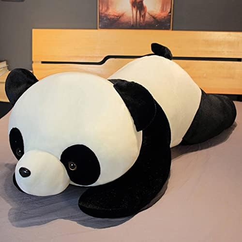 ZSQZJJ Sevimli Panda, Huggy Ayı Bebek, peluş oyuncak Süper Yumuşak uyku yastığı, Ragdoll Bebek Ayı
