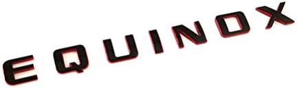 Yoaoo 1x OEM Krom Equinox Tabela 3D Logo Harfler Amblem Rozeti Parlak Yedek Equinox 23299758