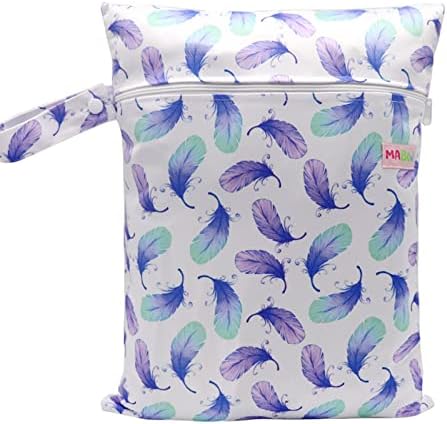 Yeniden Bez Bebek Bezi su geçirmez çantalar büyük asılı ıslak çanta için düğmeleri ile Arabası Su Geçirmez Pod Bez