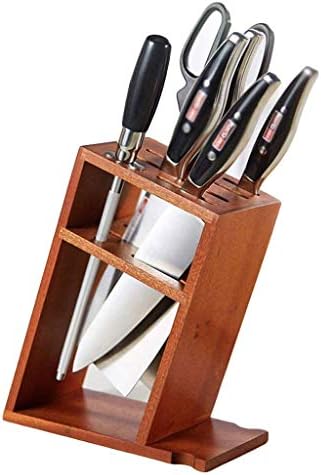 CUJUX Bambu Mutfak Bıçak Tutucu-katı ahşap Bıçak Depolama Aracı Tutucu Mutfak bıçak rafı