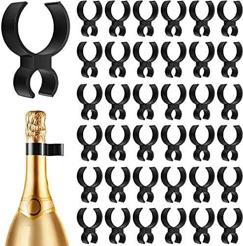 Şampanya şişesi Klipleri şampanya şişesi Tek Tutucu Emniyet Klipsleri Mum (48 Adet)