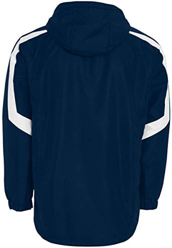 Augusta Sportswear Erkek Standart 229059, Lacivert / Beyaz, Orta