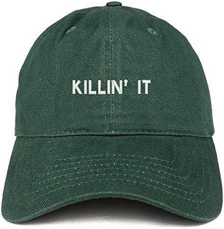 Trendy Giyim Mağazası Killin ' It İşlemeli Yumuşak Pamuklu Baba Şapkası