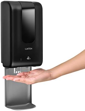 Luxton Duvara Monte Otomatik El Dezenfektanı Dispenseri-Yeniden Doldurulabilir Şişe Tankı-Fotoselli Otomatik Sensör