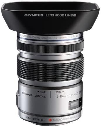 Olympus M. Zuıko Dıgıtal ED 12-50mm F3.5-6.3 EZ Objektif, Micro Four Thirds Fotoğraf Makineleri için (Siyah)