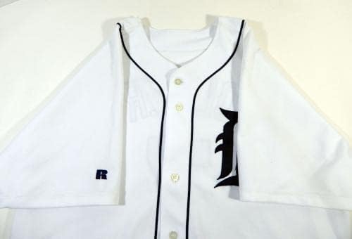 1998 Detroit Tigers Joe Oliver 7 Oyun Kullanılmış Beyaz Forma DP15133 - Oyun Kullanılmış MLB Formaları
