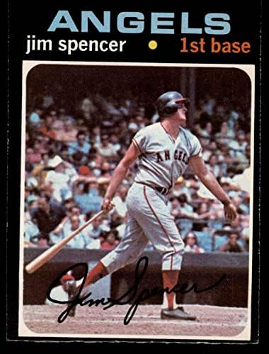 1971 O-Pee-Chee 78 Jim Spencer Los Angeles Melekleri (Beyzbol Kartı) ESKİ / MT Melekleri