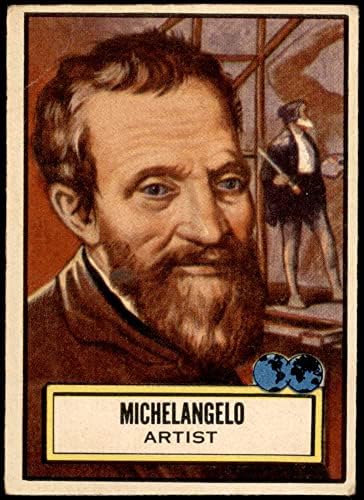 1952 Topps 108 Michelangelo (Kart) VG