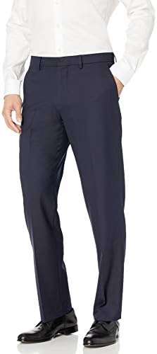 Essentials Erkek Klasik Kesim Kırışmaya Dayanıklı Streç Elbise Pantolonu