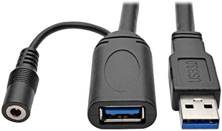 Tripp Lite 20M USB 3.0 Aktif Süper hızlı Uzatma Tekrarlayıcı Kablosu USB-A M / F (U330-20M)