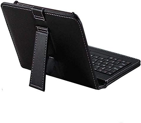 Samsung Galaxy Note 10.1 Tablet ile Uyumlu Navitech Siyah Klavye Kılıfı