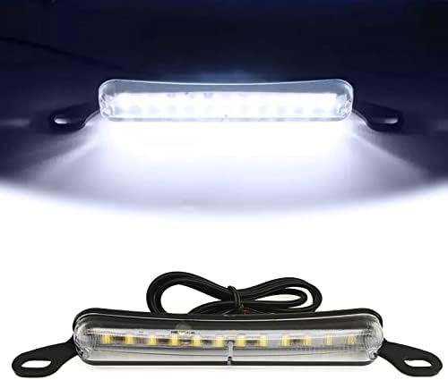 KEVWR Evrensel LED plaka aydınlatma ışığı Koşu Lambası Ters İşıklar Kuyruk İşık Meclisi araç römorku UTV ATV Kamyon